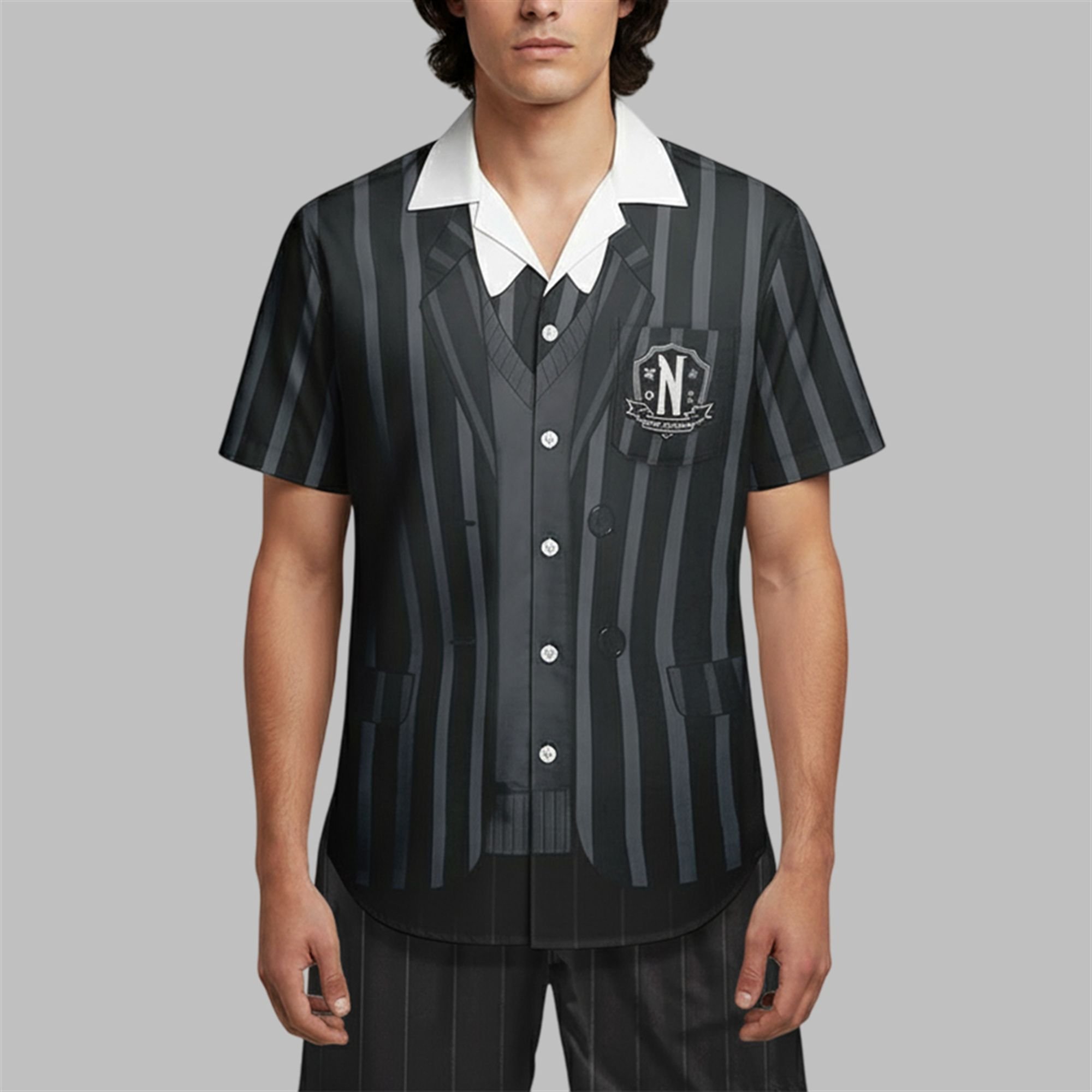 Wednesday Addams Nevermore Academy Halloween Costume Hawaiian Shirt 4 Wednesday Addams Nevermore Academy Halloween Costume Hawaiian Shirt 4