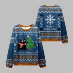 What It's Christmas Cat Ugly Sweater 2025 Christmas