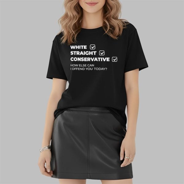 White Straight Conservative Shirt 2 2
