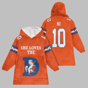 2025 She Loves The Denver Blanket Hoodie 1