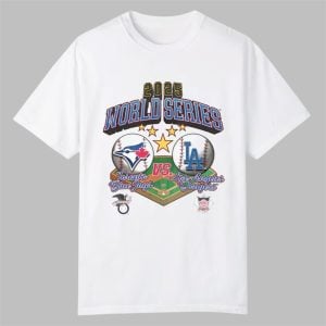 2025 World Series Blue Jays Vs LA Dodgers Shirt 0 0