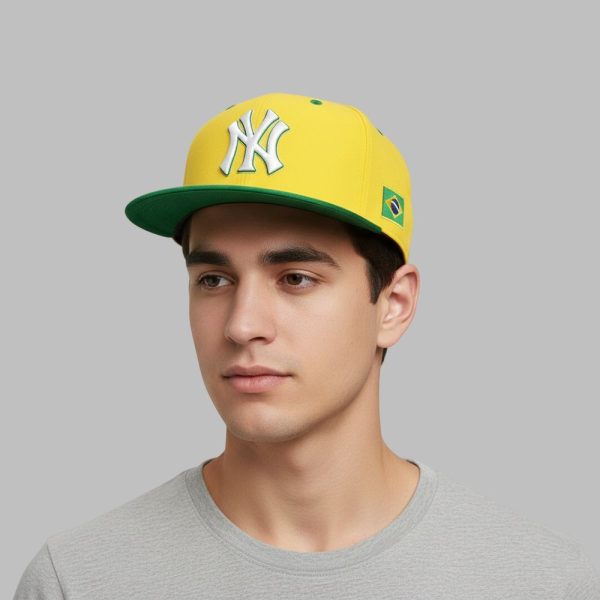 Yankees Brazil Hispanic Heritage Hat 2025 Giveaway 2