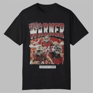 49ers Skyy Moores Fred Warner Shirt 0 0