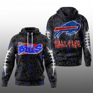 2025 Bills Graffiti 4 Life Hoodie