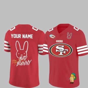 0 2026 Bad Bunny x 49ers Jersey