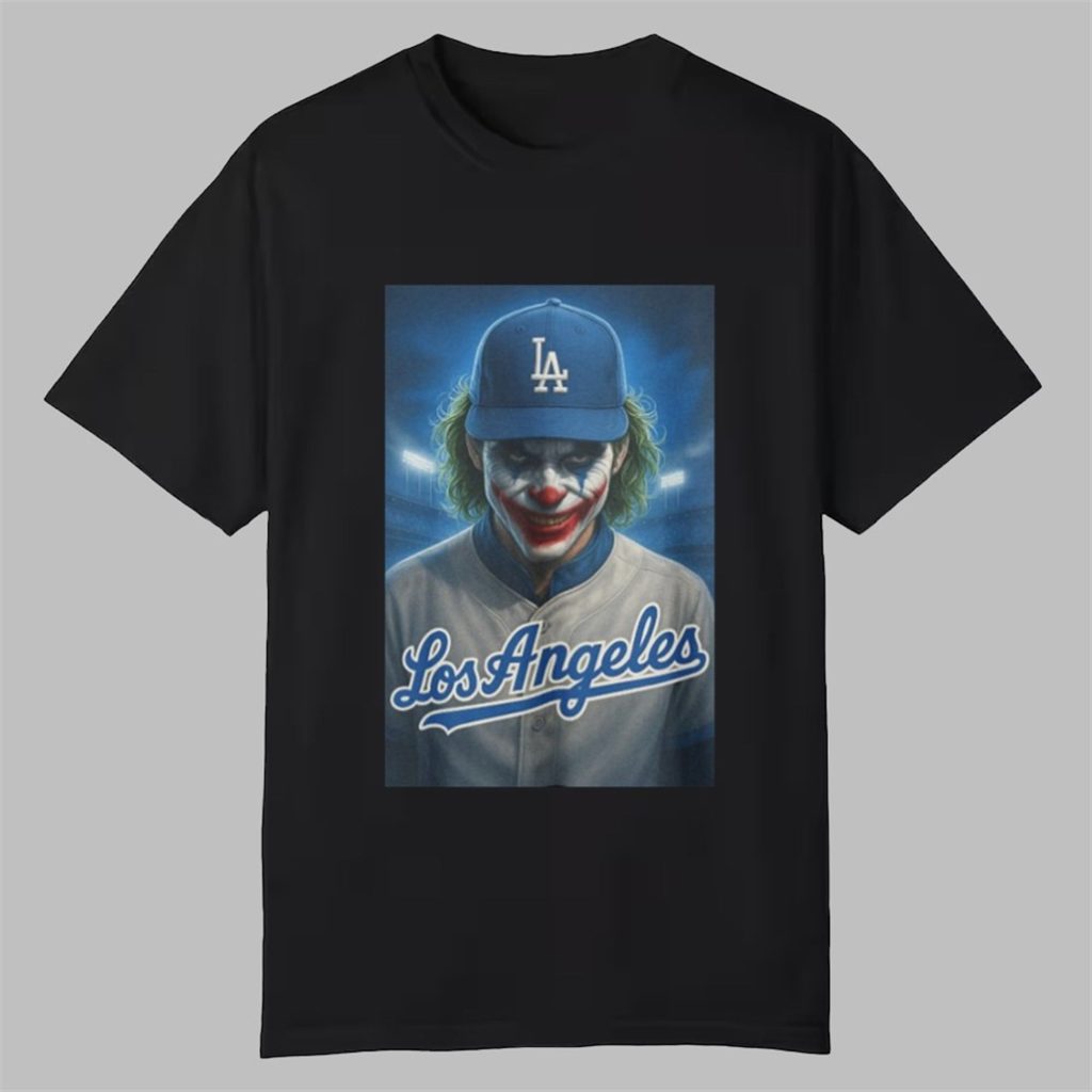 ZSBR in Vegas LA Dodgers Joker Shirt 0 0