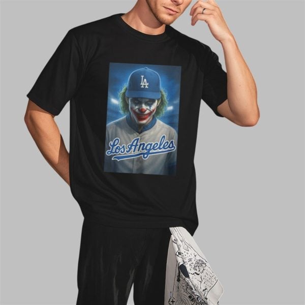 ZSBR in Vegas LA Dodgers Joker Shirt 2 3
