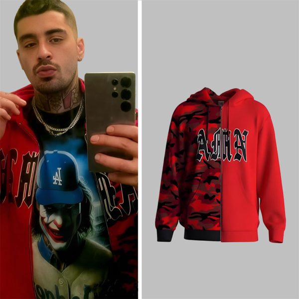 Zayn Malik AMN World Zip Hoodie