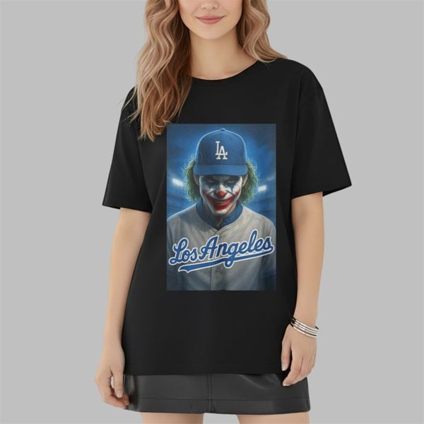 Zayn Malik Dodgers Joker Clown Shirt 0 2