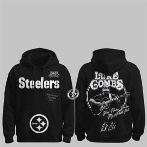 42 Steelers Luke Combs Beer Never Broke My Heart Tour 2025 Hoodie
