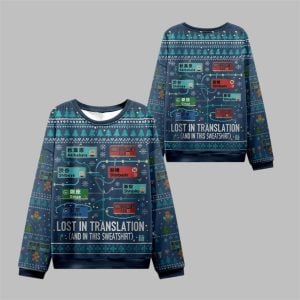 2025 Christmas Lost in Translation Ugly Sweater 1 1