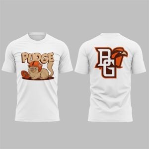 2025 BGSU Pudge The Cat Shirt 0 0
