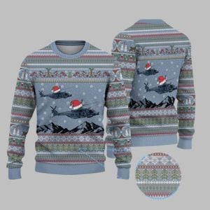 2025 Christmas German NH90 SEA TIGER Ugly Sweater