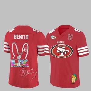 0 SF 49ers x Bad Bunny Signature 2026 Jersey