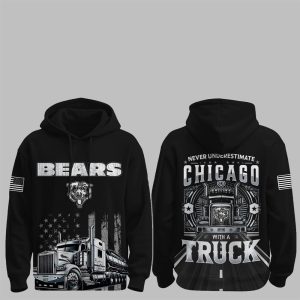 0 Bears Truck Driver Appreciation Night Game 2025 Hoodie