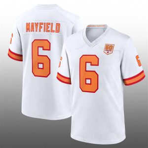 Buccaneers Baker Mayfield 50th Season Game Jersey 1