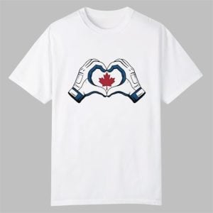 Vladdy Blue Jays Canada Heart Hands Shirt 0 0