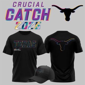 19 2025 Longhorns Crucial Catch Intercept Cancer Shirt