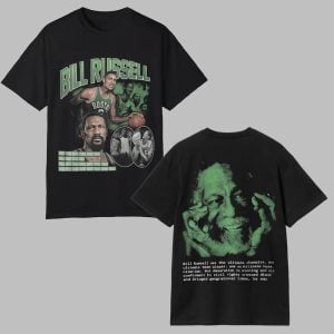Patriots Christian Gonzalez Bill Russell Shirt 0 0