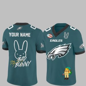 0 2026 Bad Bunny x Eagles Jersey