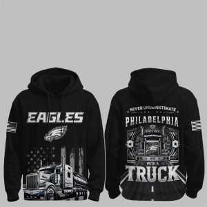 0 Eagles Truck Driver Appreciation Night Game 2025 Hoodie