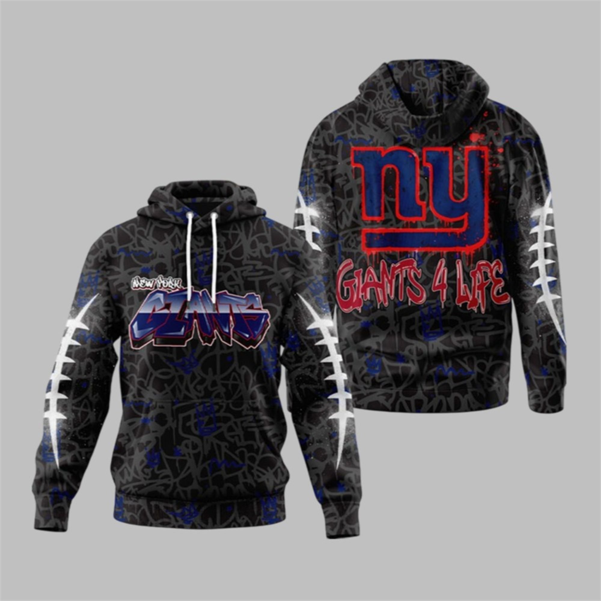 2025 NY Giants Graffiti My Team 4 Life Hoodie 1 1 2025 NY Giants Graffiti My Team 4 Life Hoodie 1 1