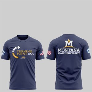 12 Montana State University Turning Point USA 2025 Shirt