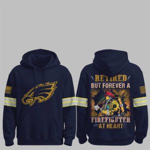 1 Eagles Firefighter Appreciation Night 2025 Hoodie