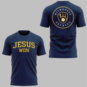 5 Brewers Jesus Won 2025 Shirt