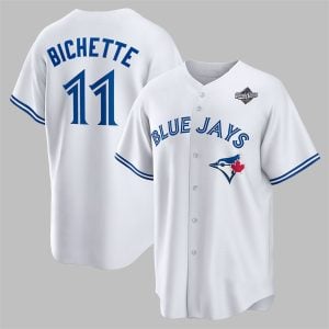 0 2025 Blue Jays World Series Bichette Jersey 1
