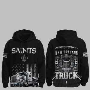 0 Saints Truck Driver Appreciation Night Game 2025 Hoodie