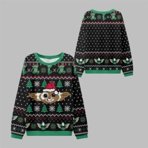 2025 Christmas Gremlins Gizmo Ugly Sweater 1 1