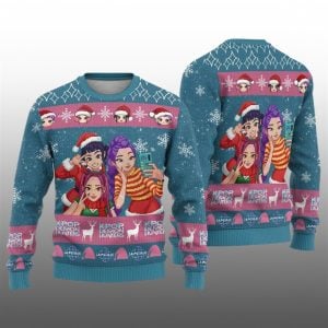 2025 Christmas Kpop Group Christmas Ugly Sweater 1 1