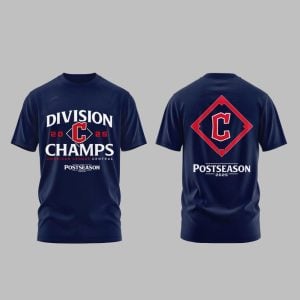 2025 Guardians Division Champs AL Central Postseason Shirt 1