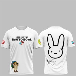 Bad Bunny Here For The BeNITO Bowl Shirt 1