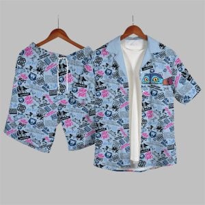 Kpop Huntrix Saja Boys Derpy Tiger Hawaiian Shirt 1