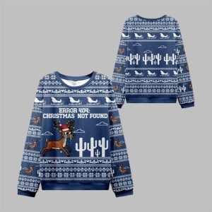 2025 Christmas Weeping Elk Ugly Christmas Sweater 1 1