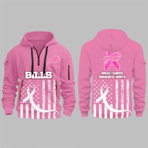 24 Bills 2025 Breast Cancer Awareness Hoodie
