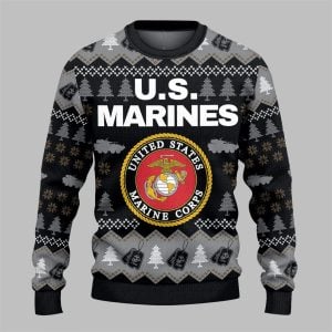 US Marines Ugly Sweater 2025 Christmas 1