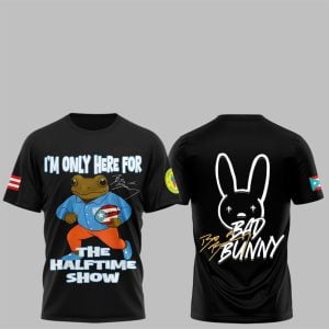 Bad Bunny I'm Only Here For The Halftime Show Shirt