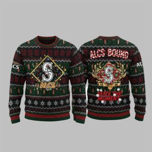 Mariners ALCS Bound 2025 Ugly Christmas Sweater 1 1