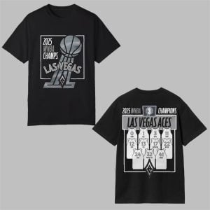 Aces Are The 2025 Champions Three Of A Kind Shirt 0 0