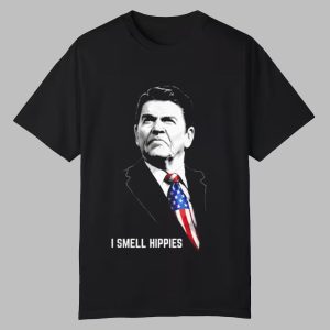 Ronald Reagan I Smell Hippies Shirt 0 0