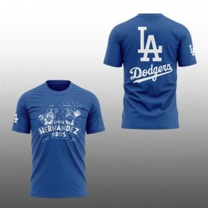 0 2025 LA Dodgers Super Hernandez Bros Shirt