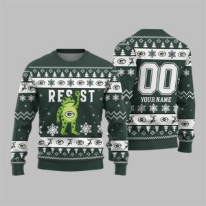 2026 Christmas GB Packers Portland Frog Resist Ugly Sweater