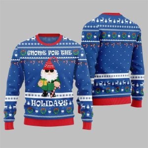 2025 Christmas Gnome For The Holidays Ugly Sweater 1