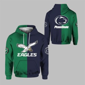 2025 Eagles x Penn State Football Hoodie 1 1