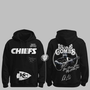 1 Chiefs Luke Combs Beer Never Broke My Heart Tour 2025 Hoodie