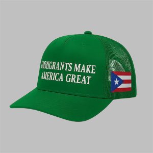 Deysheaaa Puerto Rican Immigrants Make America Great Hat 1
