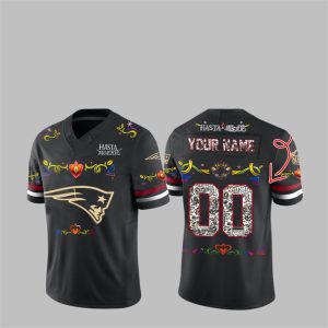 2025 Patriots Hasta la Muerte Jersey 1 1